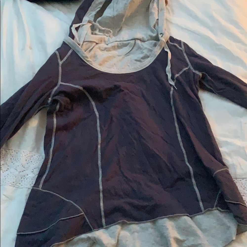 calvin klein reversible stitch hoodie